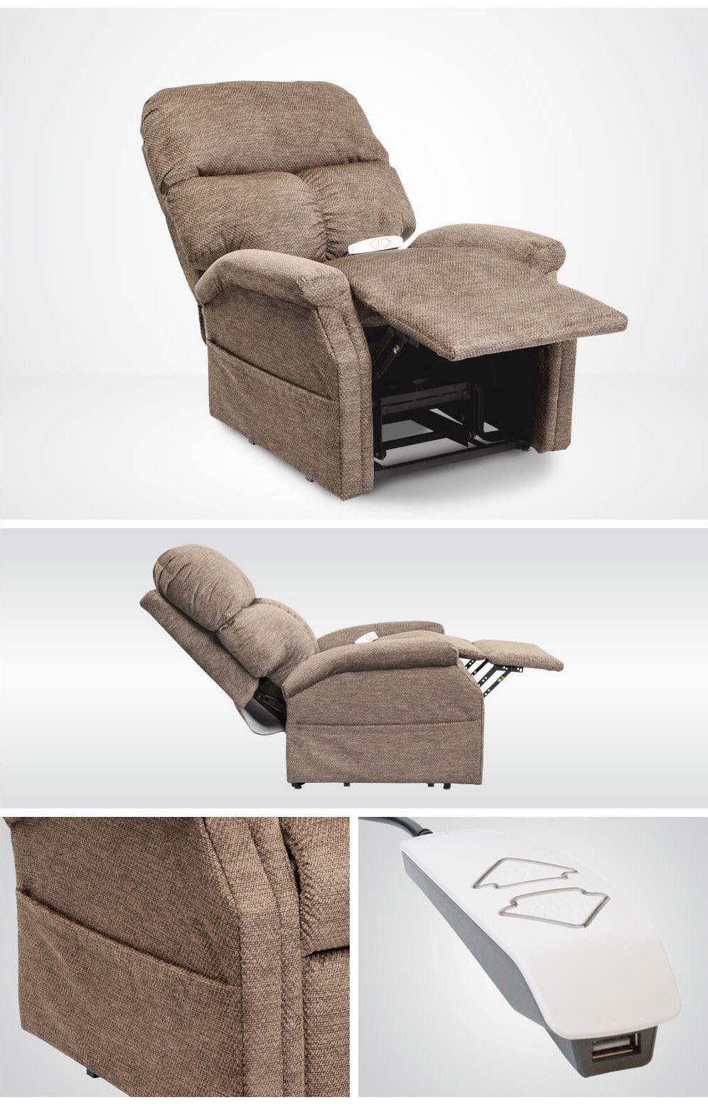 Electric seat lift chair 3 positions