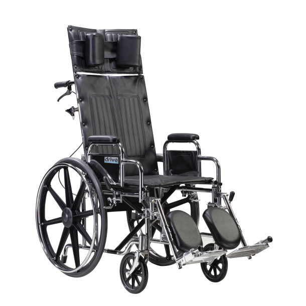 22 in Deluxe Sentra Full Reclining Wheelchair