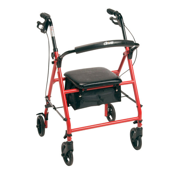 Steel Rollator with 6” Wheels, Knockdown