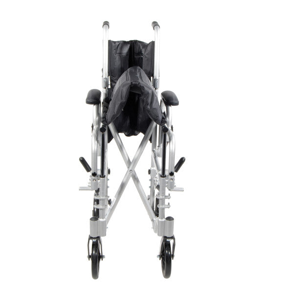 Poly-Fly High Strength, Lightweight Wheelchair/Flyweight Transport Chair Combo