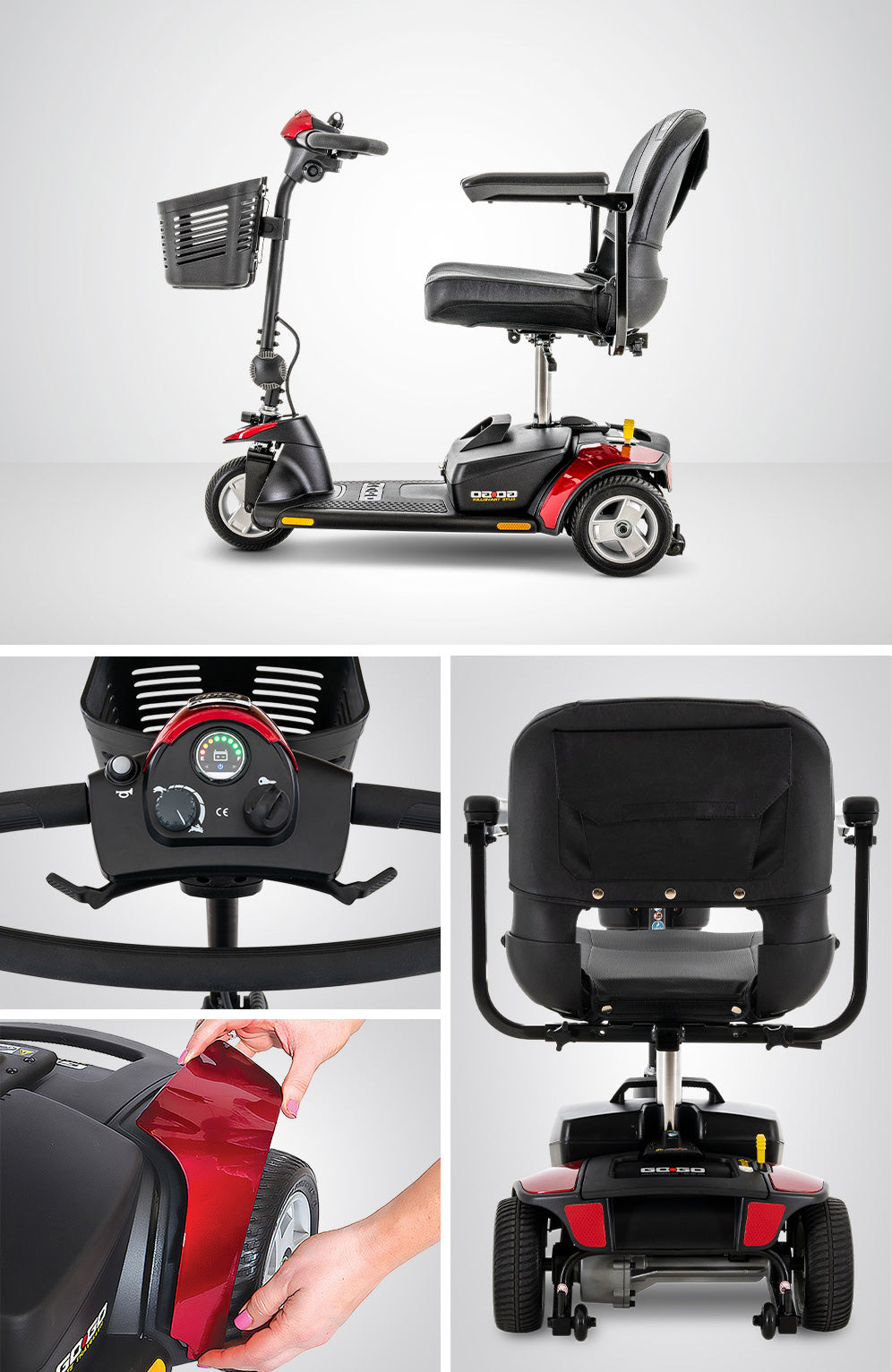 Pride Go-Go Elite Traveller® 3-Wheel