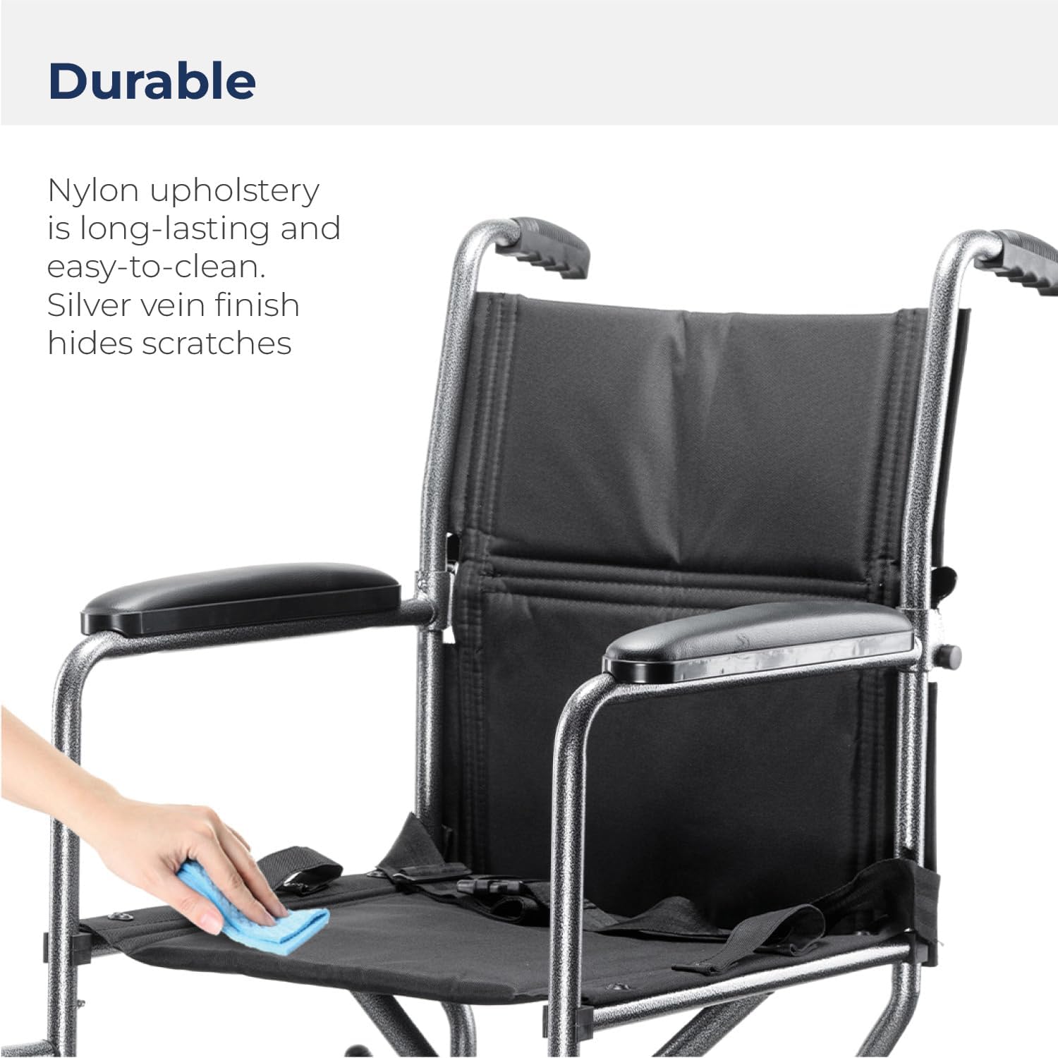 Steel Transport Chair