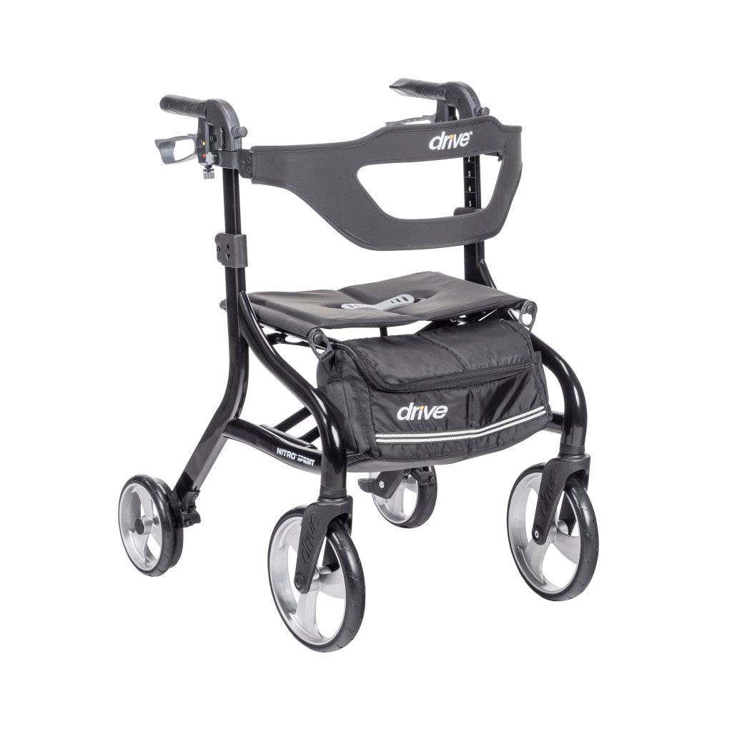 Nitro Sprint Rollator Black