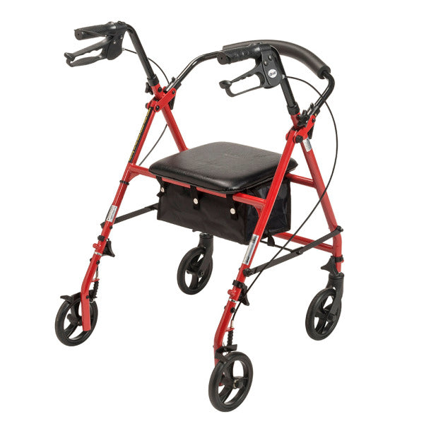 Steel Rollator with 6” Wheels, Knockdown