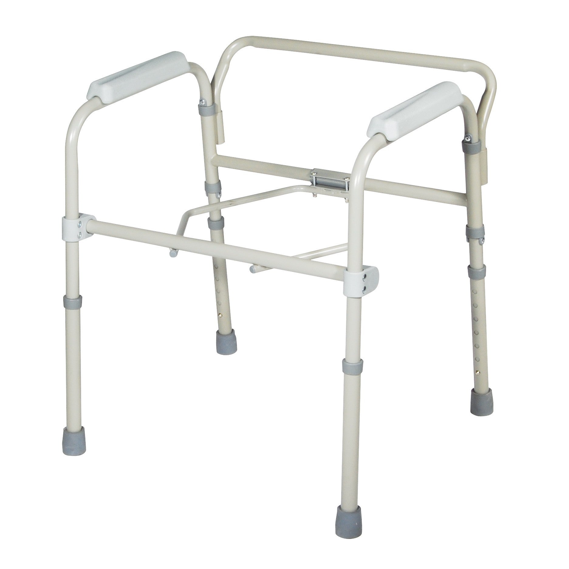 Folding Steel Commode