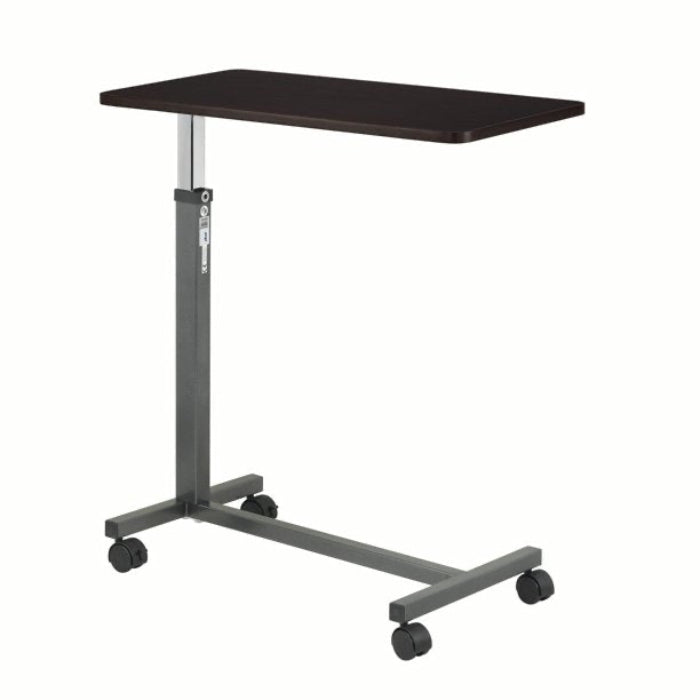 Non Tilt Top Overbed Table, Silver Vein (Rent)