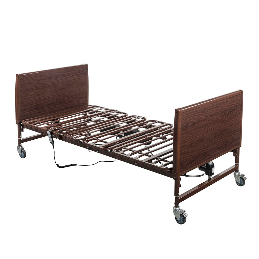 ( Heavy-Duty Bariatric Hospital Full Electric Bed 42in W/ Side-Rails