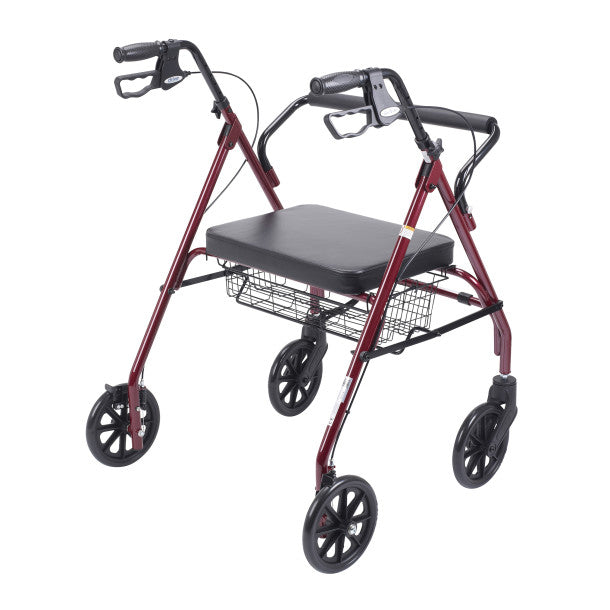 Go-Lite Bariatric Steel Rollator (DRIVE)  10215RD-1