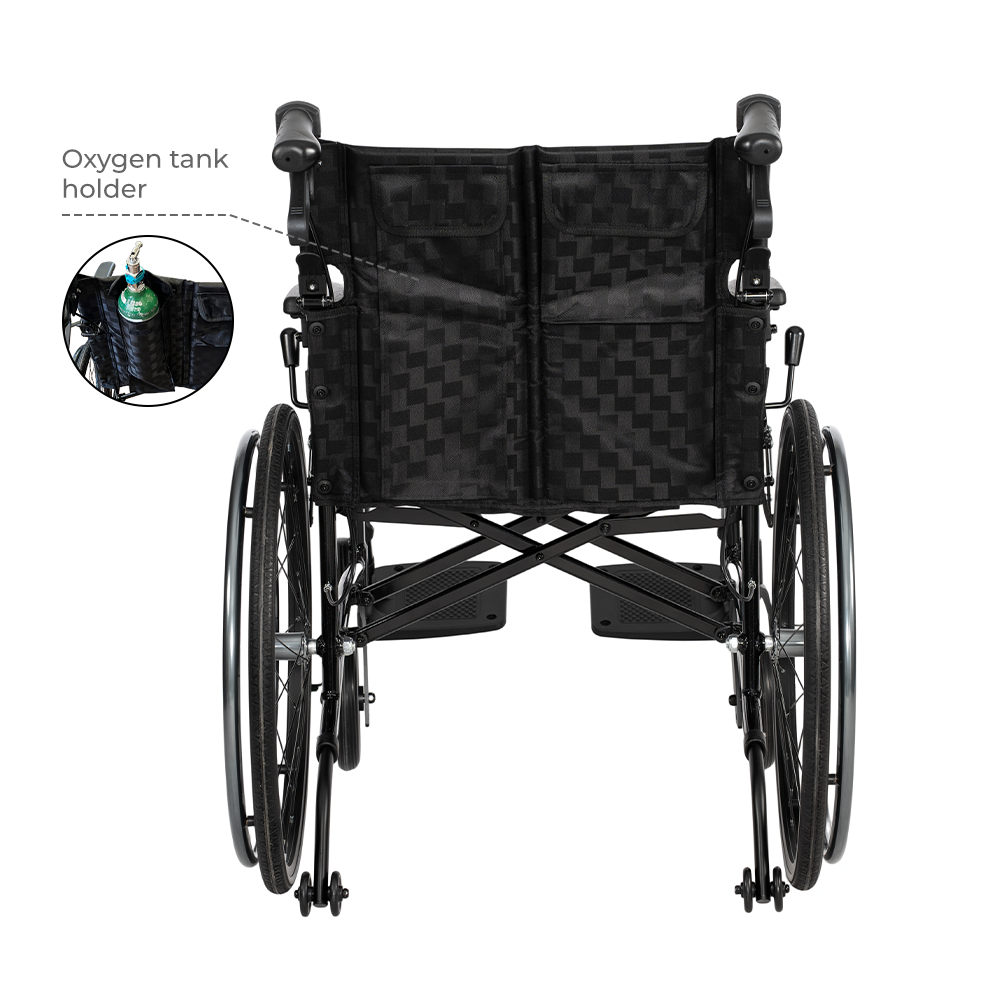 NOKA Self-Propelled Folding Wheelchair