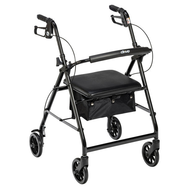 Aluminum Rollator, 6" Casters (DRIVE)