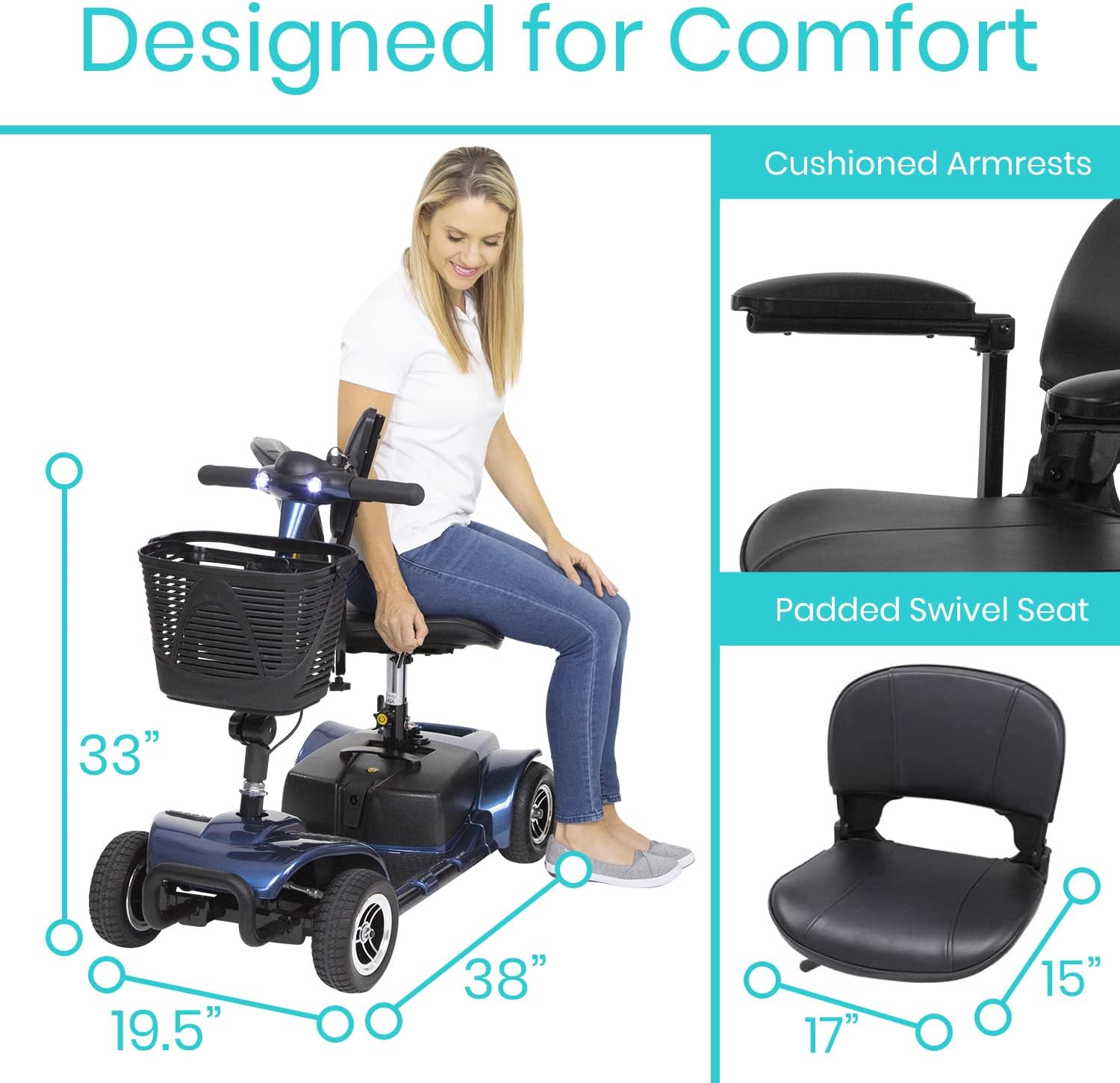 4 Wheel Mobility Scooter