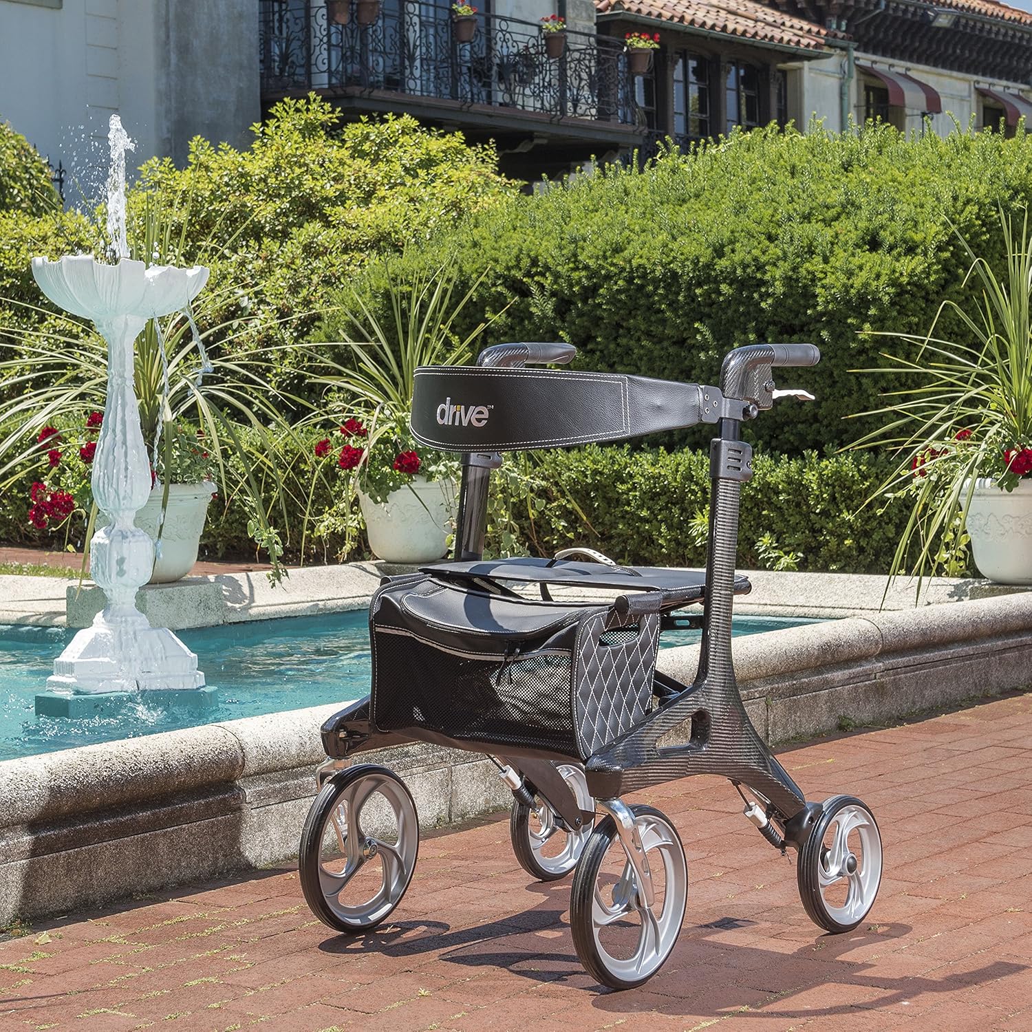 Drive Medical Nitro Elite Carbon Fiber Rollator