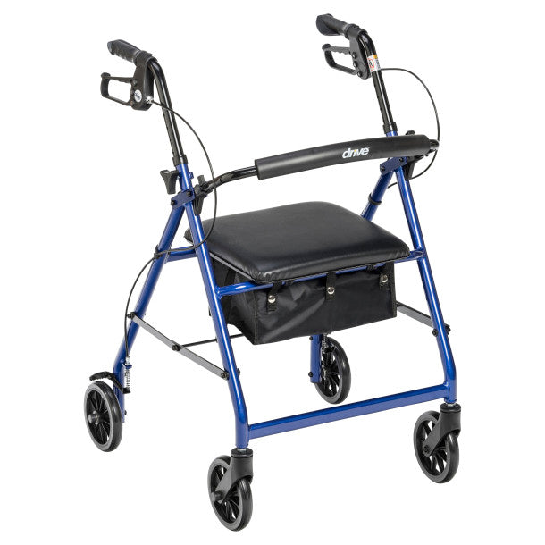 Aluminum Rollator, 6" Casters