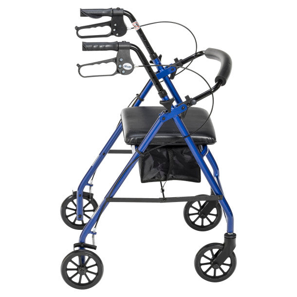 Aluminum Rollator, 6" Casters