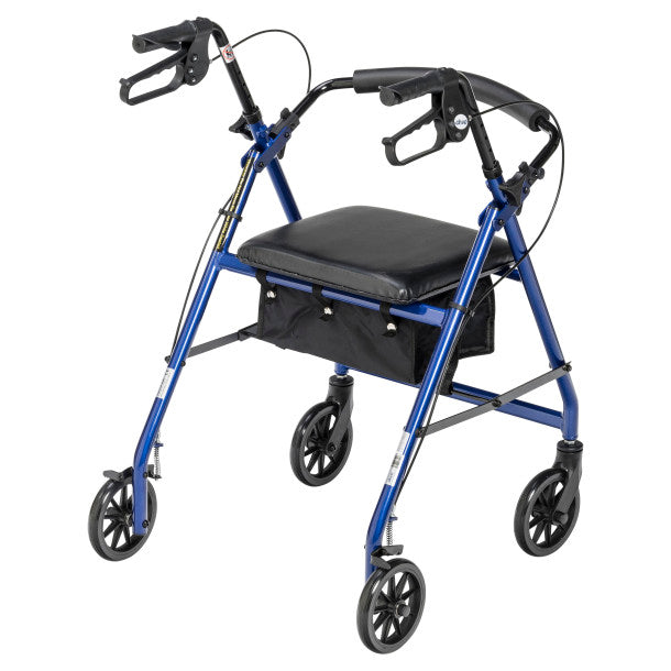 Aluminum Rollator, 6" Casters