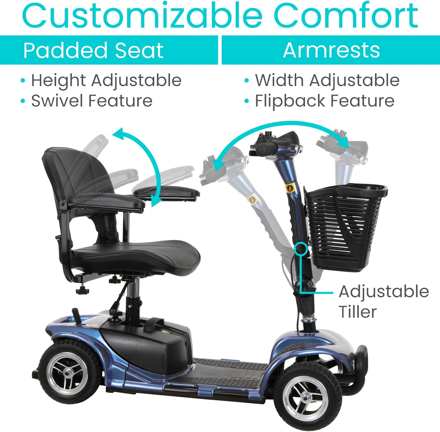 4 Wheel Mobility Scooter