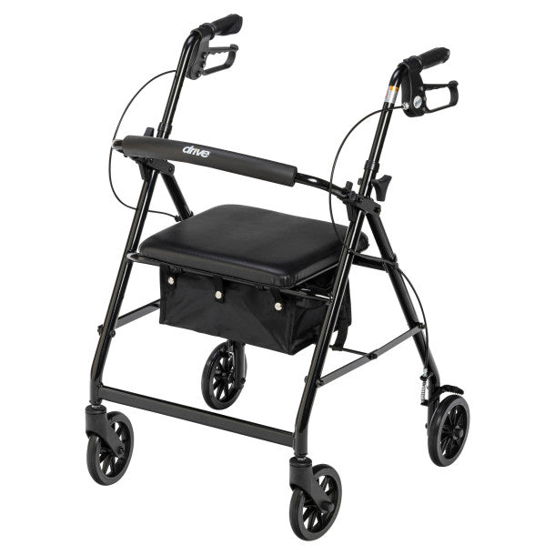 Aluminum Rollator, 6" Casters (DRIVE)