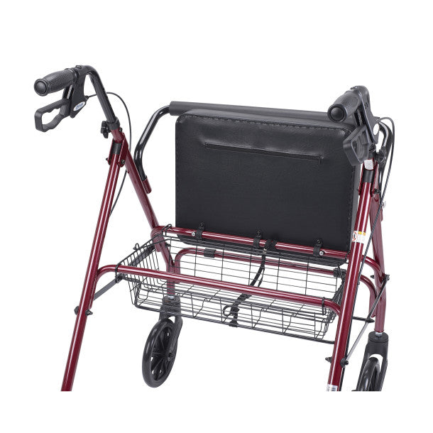 Go-Lite Bariatric Steel Rollator (DRIVE)  10215RD-1