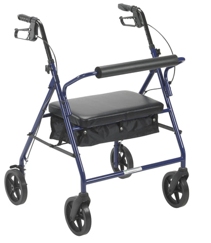 BARIATRIC ROLLATOR WITH 8" WHEELS