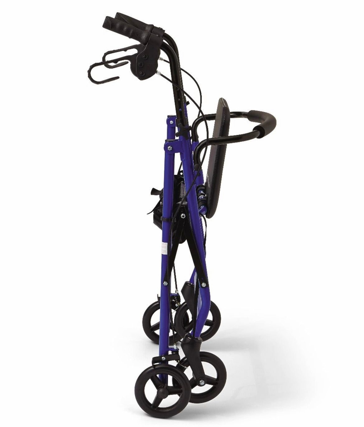 Medline Basic Steel Rollator. W/ 6in Wheels Blue