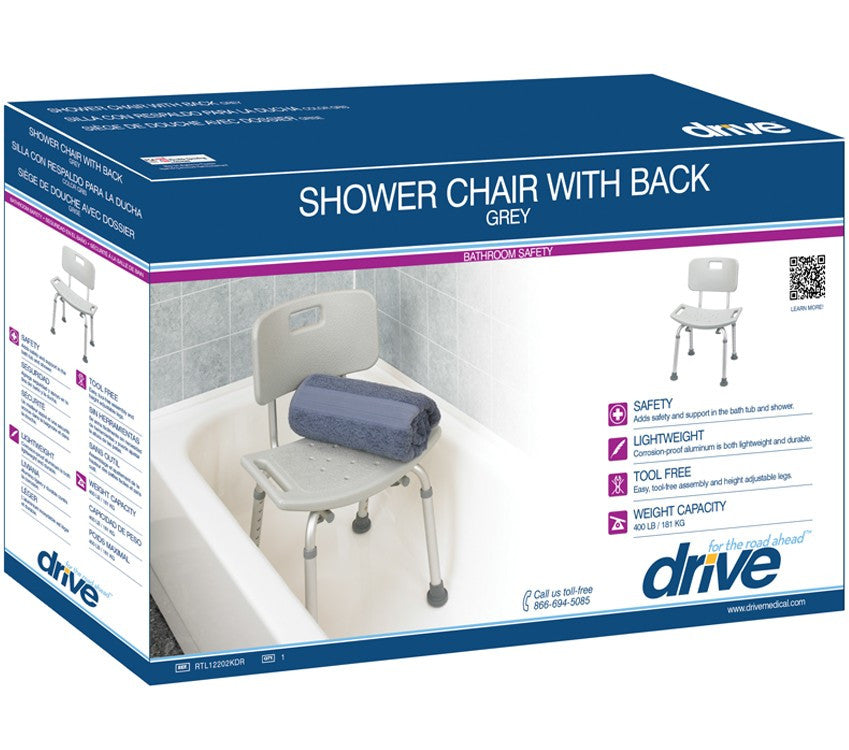 Deluxe Aluminum Bath Chair